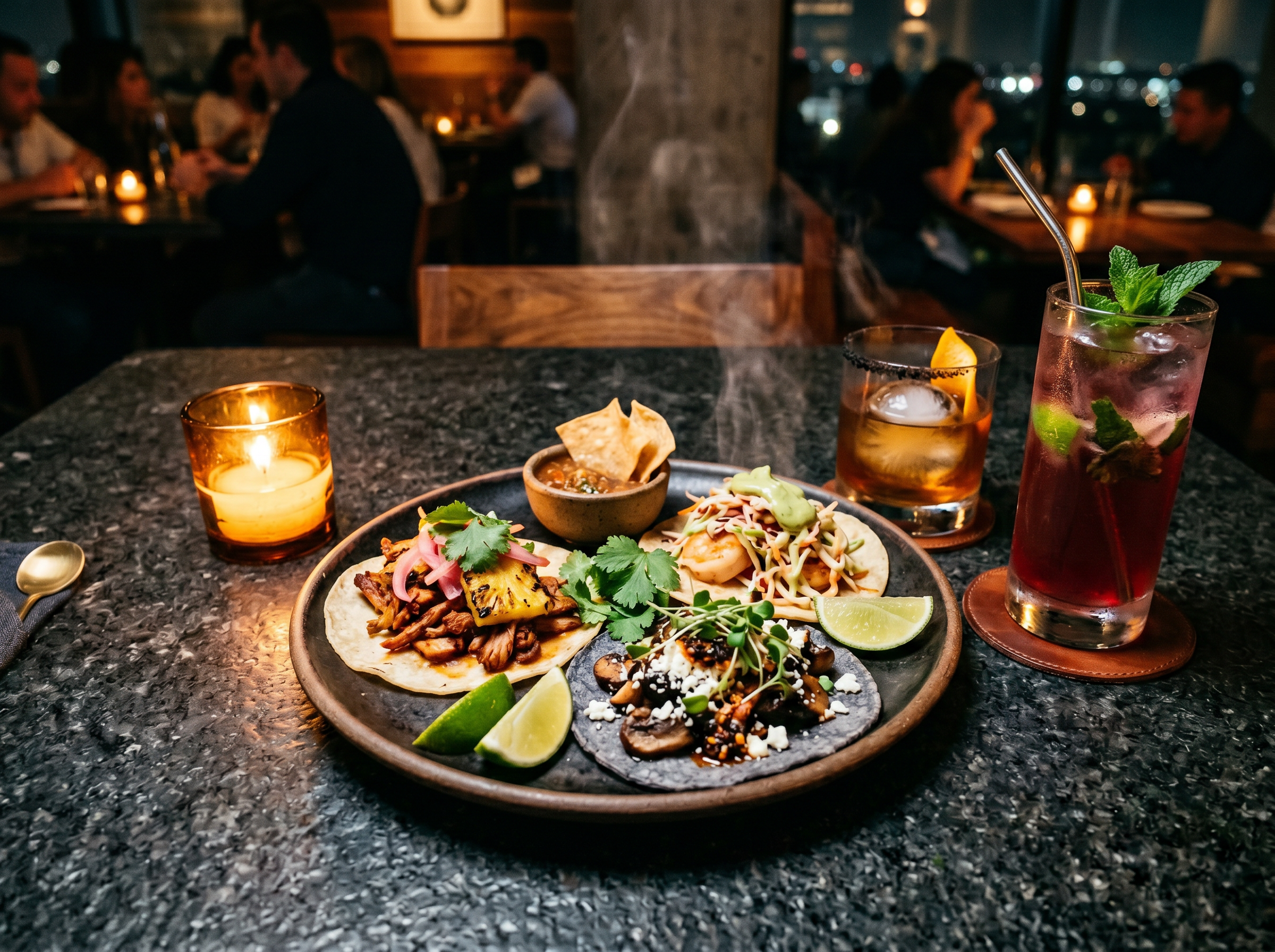 Restaurant and food content