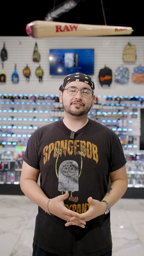 On-camera content filmed inside 4 Aces Smoke Shops